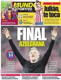 Portada Mundo Deportivo 2026-05-07