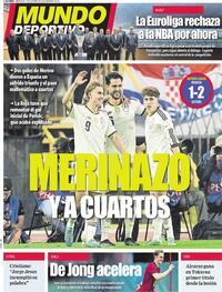 Portada Mundo Deportivo 2026-10-07