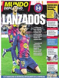 Portada Mundo Deportivo 2026-02-08