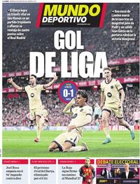 Portada Mundo Deportivo 2026-03-08
