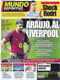 Portada Mundo Deportivo 2026-08-08