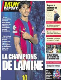 Portada Mundo Deportivo 2026-09-08