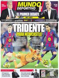 Portada Mundo Deportivo 2026-03-09