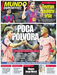 Portada Mundo Deportivo 2026-08-09