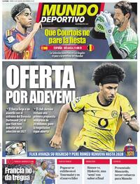 Portada Mundo Deportivo 2026-07-10