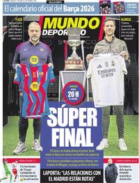 Portada Mundo Deportivo 2026-01-11