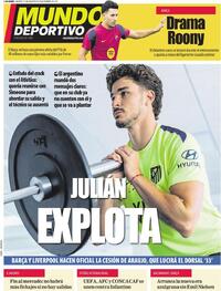 Portada Mundo Deportivo 2026-08-11
