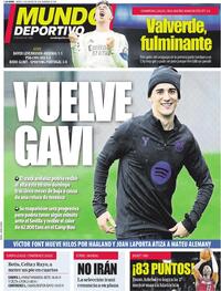 Portada Mundo Deportivo 2026-03-12