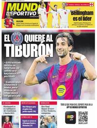 Portada Mundo Deportivo 2026-07-12