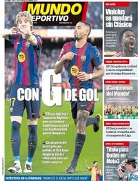 Portada Mundo Deportivo 2026-10-12
