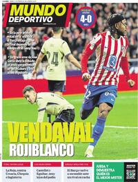 Portada Mundo Deportivo 2026-02-13