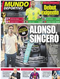 Portada Mundo Deportivo 2026-06-13