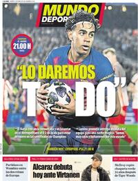 Portada Mundo Deportivo 2026-04-14