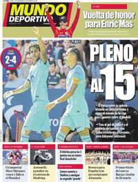 Portada Mundo Deportivo 2026-09-14