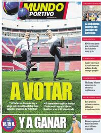 Portada Mundo Deportivo 2026-03-15