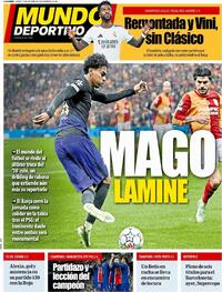 Portada Mundo Deportivo 2026-10-15