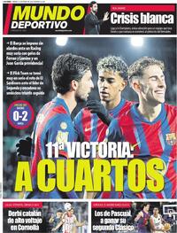 Portada Mundo Deportivo 2026-01-16
