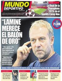 Portada Mundo Deportivo 2026-09-16