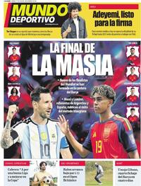 Portada Mundo Deportivo 2026-07-17