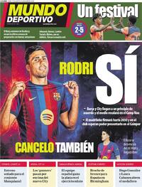 Portada Mundo Deportivo 2026-08-17