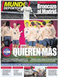 Portada Mundo Deportivo 2026-01-18
