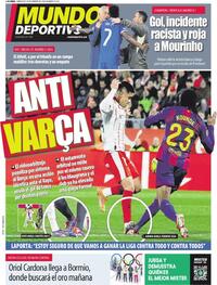 Portada Mundo Deportivo 2026-02-18