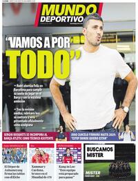 Portada Mundo Deportivo 2026-08-18