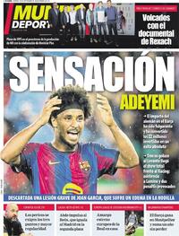Portada Mundo Deportivo 2026-09-18