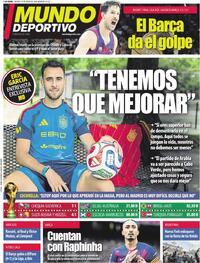 Portada Mundo Deportivo 2026-06-19
