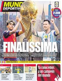 Portada Mundo Deportivo 2026-07-19