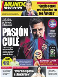 Portada Mundo Deportivo 2026-08-19