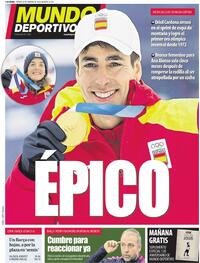 Portada Mundo Deportivo 2026-02-20