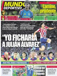 Portada Mundo Deportivo 2026-06-20