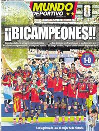 Portada Mundo Deportivo 2026-07-20