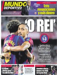 Portada periódico Mundo Deportivo