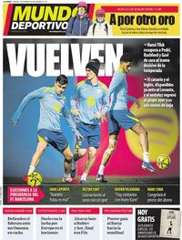 Portada Mundo Deportivo 2026-02-21