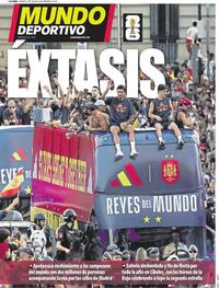 Portada Mundo Deportivo 2026-07-21