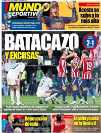 Portada Mundo Deportivo 2026-09-21