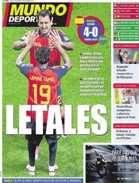 Portada Mundo Deportivo 2026-06-22