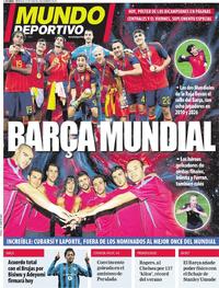 Portada Mundo Deportivo 2026-07-22