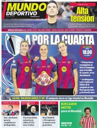 Portada Mundo Deportivo 2026-05-23