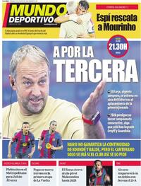 Portada Mundo Deportivo 2026-08-23