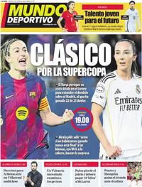 Portada Mundo Deportivo 2026-01-24