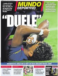 Portada Mundo Deportivo 2026-04-24