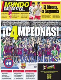 Portada Mundo Deportivo 2026-05-24