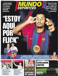 Portada Mundo Deportivo 2026-07-24