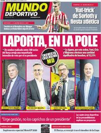 Portada Mundo Deportivo 2026-02-25