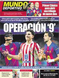 Portada Mundo Deportivo 2026-03-25