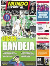 Portada Mundo Deportivo 2026-04-25