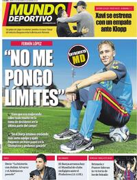 Portada Mundo Deportivo 2026-09-25
